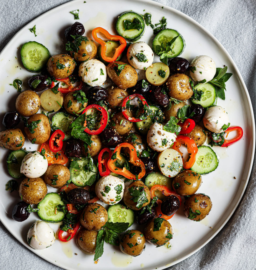 Roasted Baby Potato Salad