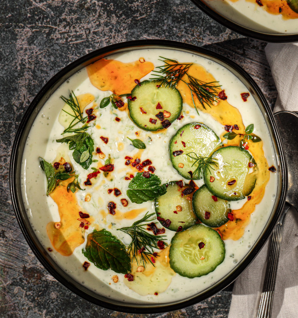 Cucumber Yogurt Soup